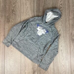 NIKE Kids Sweater Pullover Youth XL Baseball Baseball‎ Gray Kangaroo Pocket